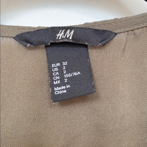 H&M Green Lightweight Summer Dress - Picture 7 of 9